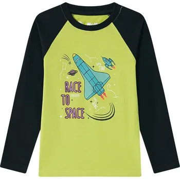 Chlapecké tričko Chlapecké triko Wolf & Wolfie S2531A světle zelené