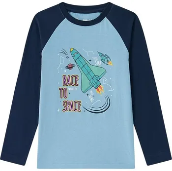 Chlapecké tričko Chlapecké triko Wolf & Wolfie S2531A modré