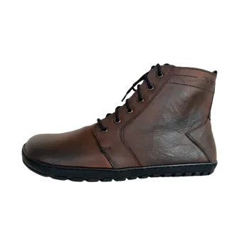 Dámská zimní obuv OK bare OKBare Barefoot zimní boty DEVON BF 1744 hnědá patina Velikost: 38