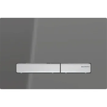 Geberit Sigma50 115.788.11.2, šedé/chrom