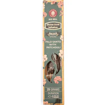 Čajovna Tulasi vonné tyčinky - Palo Santo a pačuli 9 ks 547961