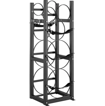 regál Regál SucceBuy 33 x 92,7 x 32,5 cm černý