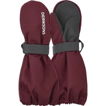 Dětské zimní rukavice Didriksons Biggles anemon red - palčáky velikost rukavic 4-6 let