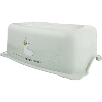 Nočník MALTEX Stupínek protiskluzový Lama Minimal - sage green