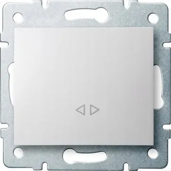vypínač Křížový vypínač pod omítku Kanlux bílý 25074