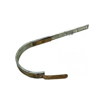 okap OKAPY Titanzinek Žlabový hák opláštěný 330/550 mm