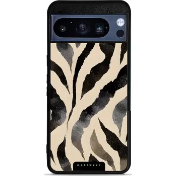 Pouzdro na mobilní telefon Lesklý kryt Mobiwear Glossy - Google Pixel 8 Pro - GA53G Zebří (Prémiové lesklé pouzdro, obal, kryt Mobiwear Glossy na mobil Google Pixel 8 Pro - GA53G Zebří, materiál Plast + TPU silikon - krytí po všech stranách, neošoupatelný potisk, tenké provedení,)