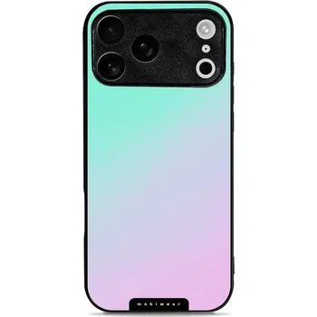 Pouzdro na mobilní telefon Lesklý kryt Mobiwear Glossy - Apple iPhone 17 Pro Max - G063G Mátový a fialový odstín (Prémiové lesklé pouzdro, obal, kryt Mobiwear Glossy na mobil Apple iPhone 17 Pro Max - G063G Mátový a fialový odstín, materiál Plast + TPU silikon - krytí po všech)