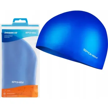 Plavecká čepice Plavecká čepice pro dospělé Silikonová Spokey modrá
