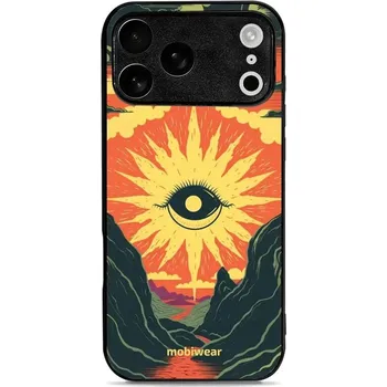 Pouzdro na mobilní telefon Lesklý kryt Mobiwear Glossy - Apple iPhone 17 Pro Max - G055G Sluneční oko (Prémiové lesklé pouzdro, obal, kryt Mobiwear Glossy na mobil Apple iPhone 17 Pro Max - G055G Sluneční oko, materiál Plast + TPU silikon - krytí po všech stranách, neošoupatelný)