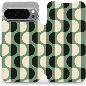 Pouzdro na mobilní telefon Flipové pouzdro Mobiwear - Google Pixel 10 Pro XL - VA56S Magické vlnky (Knížkové flip pouzdro, obal, kryt na mobil Google Pixel 10 Pro XL - VA56S Magické vlnky, materiál Umělá kůže + TPU - ochrana 360°, stojánek, silikonová vanička, magnetické zavírání)