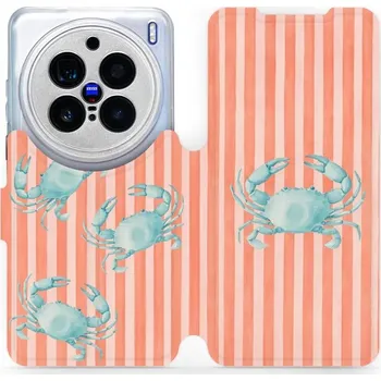 Pouzdro na mobilní telefon Flipové pouzdro Mobiwear - Vivo X200 Pro - VP87S Krabíci (Knížkové flip pouzdro, obal, kryt na mobil Vivo X200 Pro - VP87S Krabíci, materiál Umělá kůže + TPU - ochrana 360°, stojánek, silikonová vanička, magnetické zavírání)