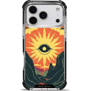 Pouzdro na mobilní telefon Odolný obal Mobiwear MagSafe Elite Bumper - Apple iPhone 17 Pro Max - D025D Sluneční oko (Odolný kryt, pouzdro, obal Mobiwear Elite Bumper na mobil Apple iPhone 17 Pro Max - D025D Sluneční oko, materiál Plast + TPU silikon + kov - zesílená ochrana telefon