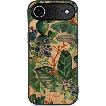 Pouzdro na mobilní telefon Lesklý kryt Mobiwear Glossy - Apple iPhone Air - G036G - Sukulenty (Prémiové lesklé pouzdro, obal, kryt Mobiwear Glossy na mobil Apple iPhone Air - G036G - Sukulenty, materiál Plast + TPU silikon - krytí po všech stranách, neošoupatelný potisk, tenké)