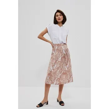 Dámská sukně Dámská midi sukně Moodo Marisse černá | bílá | hnědá | krémová | růžová | vícebarevná 1926181