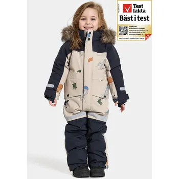 dívčí zimní kombinéza Dětská zimní kombinéza Didriksons Bjärven se winter ocean multi reflex - ROSTOUCÍ velikost 140