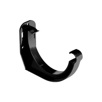 okap PLASTOVÉ OKAPY Žlabový hák čelní PVC 130mm černý