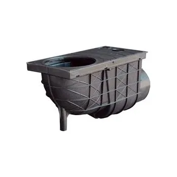 okap OKAPY Geiger suchý BOČNÍ výpusť 50-125mm/110mm černý