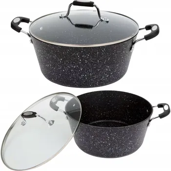 Hrnec 5X SILNĚJŠÍ HRNEC, SKLENĚNÁ POVRCHOVÁ ÚPRAVA, NEPŘILNAVÝ POVRCH Ø 28