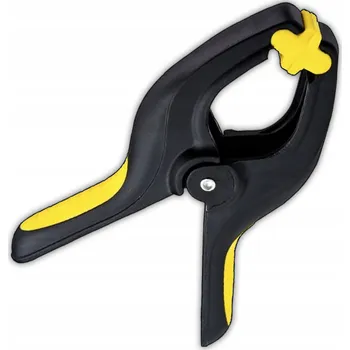 Truhlářská svěrka TRUHLÁŘSKÁ PRUŽINOVÁ SVĚRKA MODELÁŘSKÁ PLASTOVÁ ČELIST 110mm