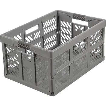 Úložný box Keeeper Skládací box s měkkými úchyty Ben 45l Light Silver