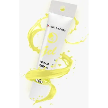 Food Colours Polsko Food Colours gelová barva tuba Lemon Yellow 30 g ▹