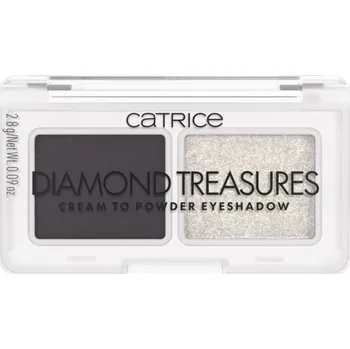 Přípravek na oči Catrice Diamond Treasures Smokey Diamond 030 Duo očních stínů 2,8 g