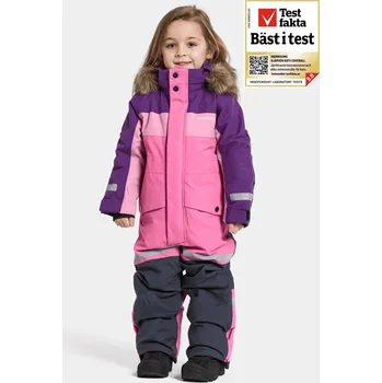 dívčí zimní kombinéza Dětská zimní kombinéza Didriksons Bjärven kds cover 4 sweet pink - ROSTOUCÍ velikost 130