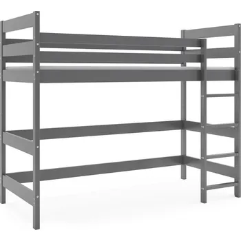 Dětská postel Dětská patrová postel ANTRESOLA 90x200 cm Šedá