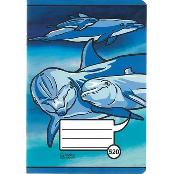 Sešit Školní sešit 520B A5, čistý, 20listů