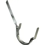 OKAPY Pozink Žlabový hák přetočený 250/450 mm
