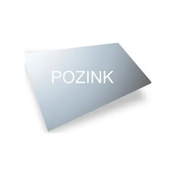 Plech PLECH tabule 2x1 m tl. 0,55mm POZINK