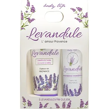 Kosmetická sada Dárková sada Levandule Premium krém+masážní olej