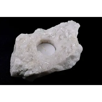 Svícen Magieprirody.cz Křišťál svícen 1.120 kg - svícen na svíčku přírodní #K1555