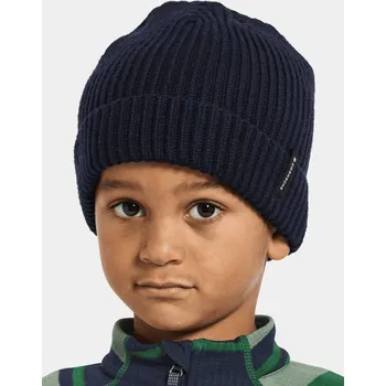 Čepice Dětská zimní čepice Didriksons Bus beanie 2 navy obvod hlavy 50-52 cm