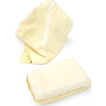 Utěrka Jelenice pravá sešitá 40x48cm s houbou