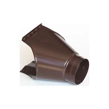 okap OKAPY Žlabový kotlík 330mm/svod 120mm hnědý