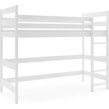 Dětská postel Dětská patrová postel ANTRESOLA 90x200 cm Bílá