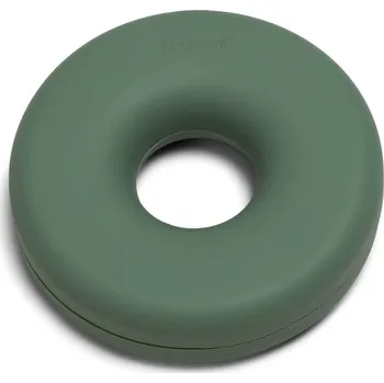 Gadget Pedestal Silikonový organizér kabelů Bagel Mossy Green