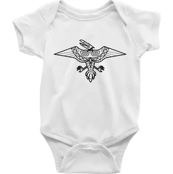 Mayové - zvířata orel - Body kojenecké s krátkým rukávem - Krátký r. 3-6 měs ( Bílá )