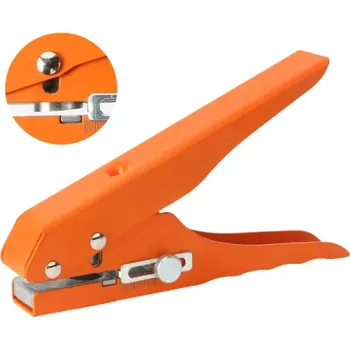 Dláto Děrovačka na papír a laminát průměr 8 mm Nastavitelná vzdálenost od okraje Rozměry 15,3 x 9 cm Precizní kancelářský nástroj