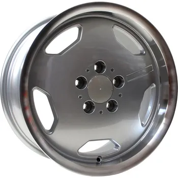 Alu kolo Alu kola Racing Line I5270, 18x8 5x112 ET35, stříbrná + leštěný límec