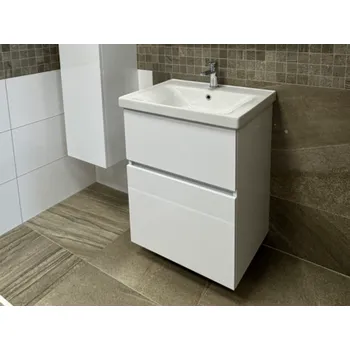 Koupelnový nábytek Simply Umyvadlová skříňka VIBE 57 x 72,5 x 45 cm dub