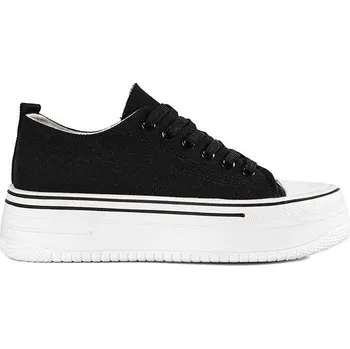 Dámské tenisky Černé dámské tenisky na hrubé podrážce TA-215B Velikost: 37