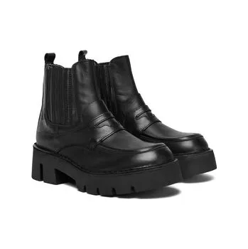 Pracovní obuv Kotníková obuv s elastickým prvkem Fly London Bukifly P211159001 Černá 37