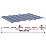 Satjam Trapézový plech SAT18 N fasáda Barva Matná Hnědá