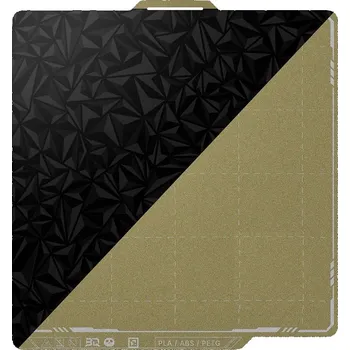 Příslušenství k 3D tiskárně BIQU Panda Texturovaná PEI x Smooth PEO - Oboustranná magnetická fólie - pro tiskárny Bambu Lab P1, X1 a A1 - 257x257 mm