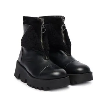 Dámská obuv Polokozačky Fly London Zufefly P145316000 Černá 41