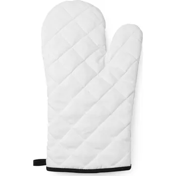 Chňapka Hnědá kuchyňská rukavice s černým lemem. Skvělý dárek.