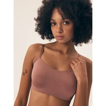 Podprsenka Henderson Ladies Bezešvá podprsenka Bass 42851 Bass Velikost: L, Barva: Růžová